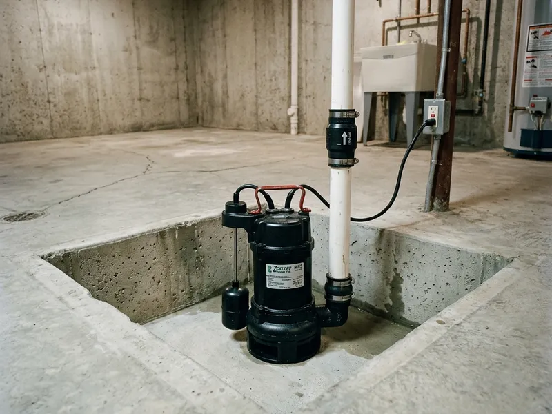 Sump Pump Installation Plumber in Cable, IL